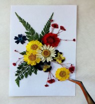 dried flower art